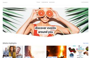 Billetto screenshot 1