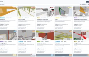 See project issues as visual cards with snapshots and key information