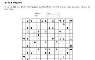 Binary Puzzle screenshot 1