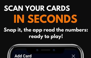On-device AI scanner to digitize paper bingo cards in seconds using the camera.