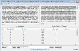 BinHex CryPactor screenshot 1