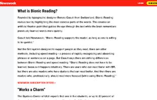 Bionic Reading - Automatic screenshot 1