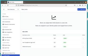 BionicGPT screenshot 1