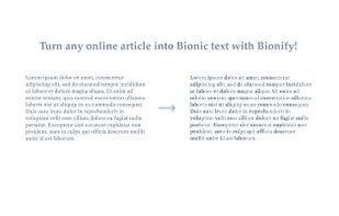 Bionify screenshot 1