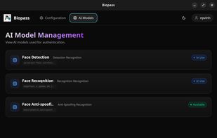 Biopass screenshot 1