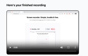 Save the video on your computer