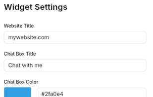 Birdychat -Telegram live chat customization