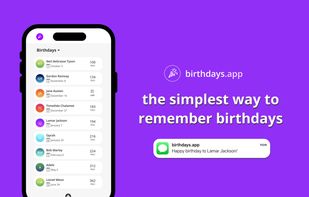 birthdays.app Thumbnail