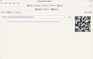 Receive Bitcoin and Litecoin, from one or several wallets