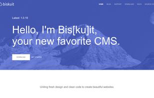 Home page (Butter theme)