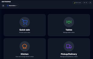 BistroPad Dashboard