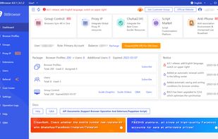 BitBrowser screenshot 1