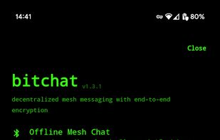 bitchat screenshot 1