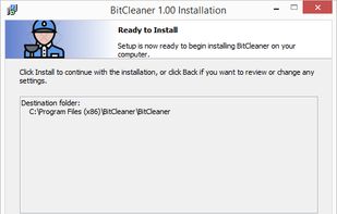BitCleaner screenshot 2