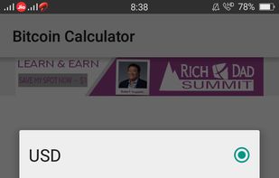 Bitcoin Calculator screenshot 3