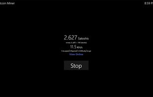 Bitcoin Miner screenshot 2