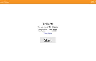 Bitcoin Miner screenshot 1