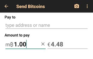 Bitcoin Wallet screenshot 1