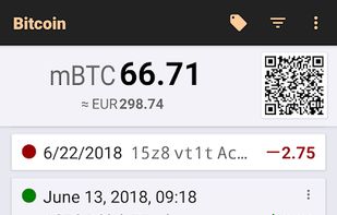 Bitcoin Wallet screenshot 1