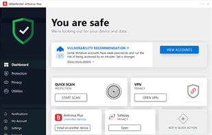Bitdefender Antivirus screenshot 1