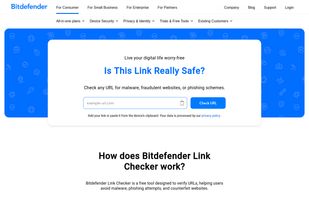 Bitdefender Link Checker screenshot 1