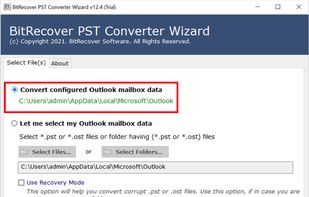 BitRecover screenshot 2