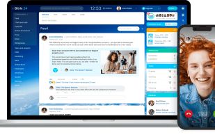 Bitrix24 Activity Feed. 
