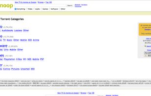 BitSnoop screenshot 1