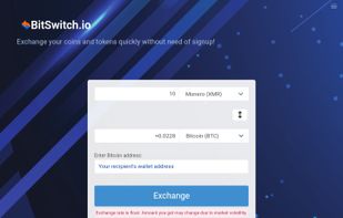 BitSwitch Exchange screenshot 1