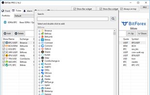 Find and add cryptos