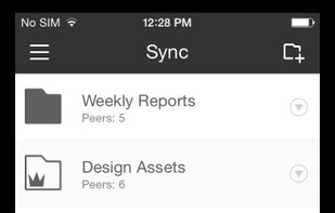 Resilio Sync  screenshot 1