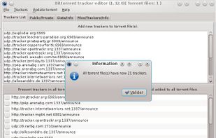 bittorrent tracker editor screenshot 1