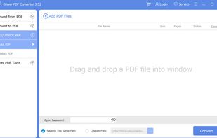 Bitwar PDF Converter screenshot 1