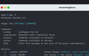 Bitwarden Secrets Manager screenshot 3