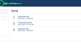 Bitwarden Send screenshot 1