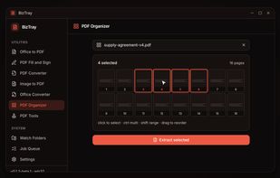 Biz Tray screenshot 2