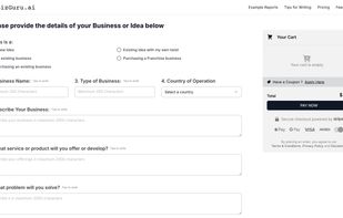 Step1: Enter Your Business Details
