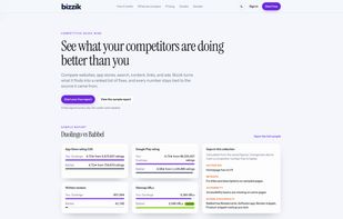 Enter your site and your competitors' sites, and see what they're doing better than you.