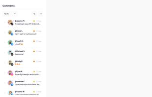 The Comments page centralizes all interactions from your social media channels — both organic and ad comments — into one unified inbox. Manage, filter, and reply to every comment across Instagram, TikTok, Facebook, and YouTube without switching platforms.