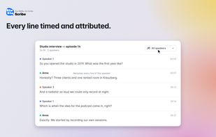 BlaBlaScribe screenshot 1