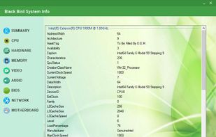 Black Bird Registry Cleaner screenshot 1