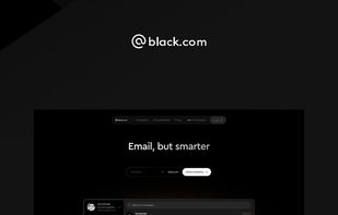 black.com screenshot 1