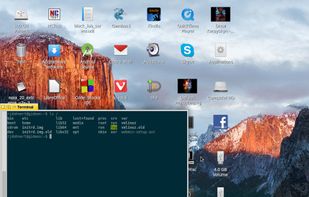 Black Lab Linux screenshot 1