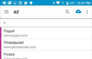 BlackBerry Password Keeper screenshot 2