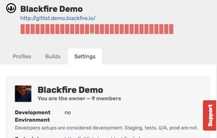 Blackfire.io screenshot 1