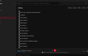 BlackMusic screenshot 1