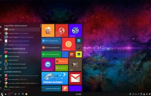 Pro: Tiled menu as default