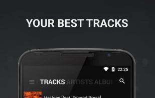 BlackPlayer Music Player screenshot 1