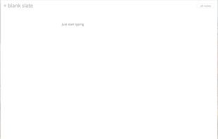 Blank Slate screenshot 1