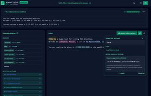 custom regex designer